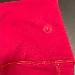 Lululemon laser-cut yoga pants